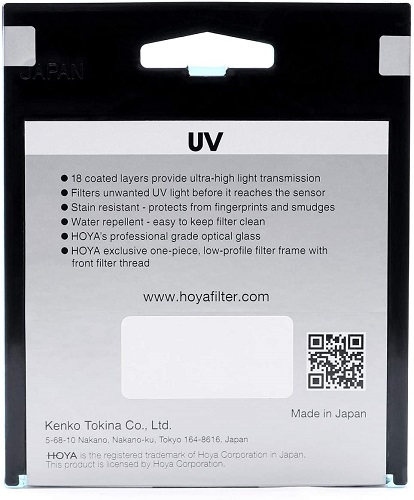 Светофильтр Hoya Fusion One UV 37mm- фото2
