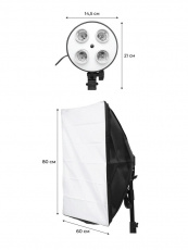 Комплект постоянного света Raylab RL-LED176- фото4