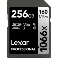 Карта памяти Lexar 256GB Professional 1066x SDXC UHS-I- фото