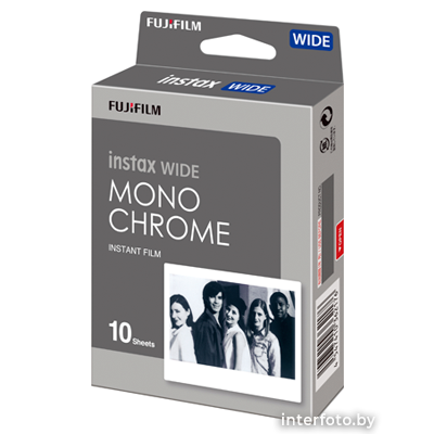 Пленка Fujifilm Instax Wide Monochrome (10 шт.)- фото2