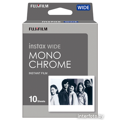 Пленка Fujifilm Instax Wide Monochrome (10 шт.)- фото
