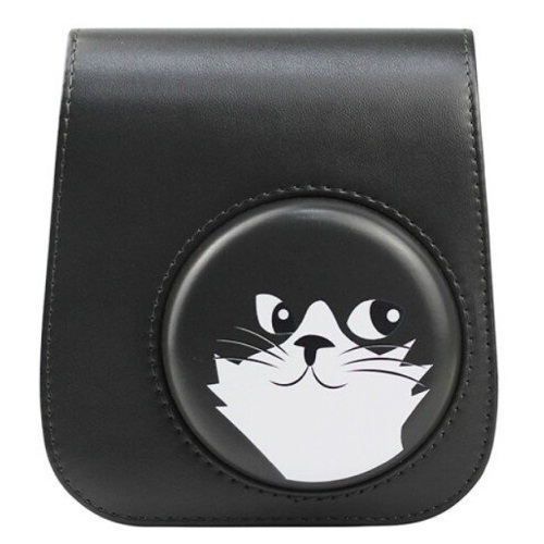 Чехол Instax Mini 11 Bag Black Lovely Cat - фото