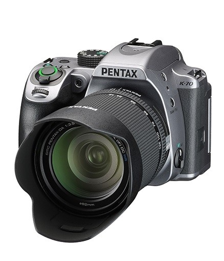 Фотоаппарат Pentax K-70 Kit 18-135mm Silver - фото5