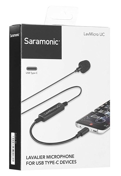 Микрофон Saramonic LavMicro UC- фото3