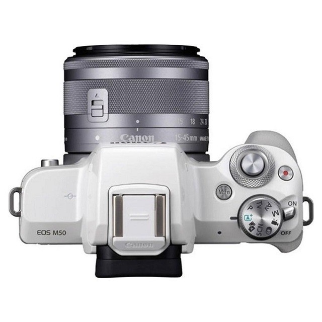Фотоаппарат Canon EOS M50 Kit 15-45mm White - фото4