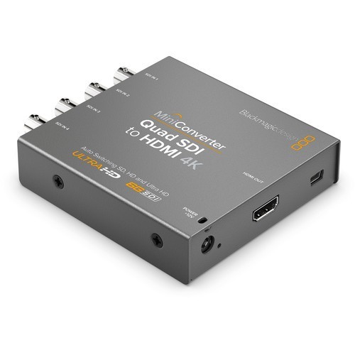 Blackmagic Mini Converter Quad SDI to HDMI 4K - фото