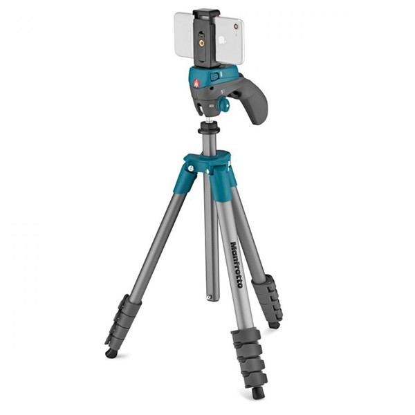 Штатив Manfrotto Compact Action Smart (MKSCOMPACTACNBL), Blue