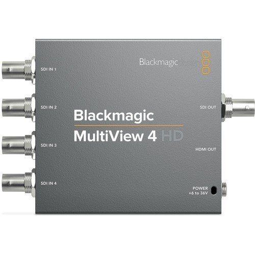 Устройство видеомониторинга Blackmagic MultiView 4 HD- фото2