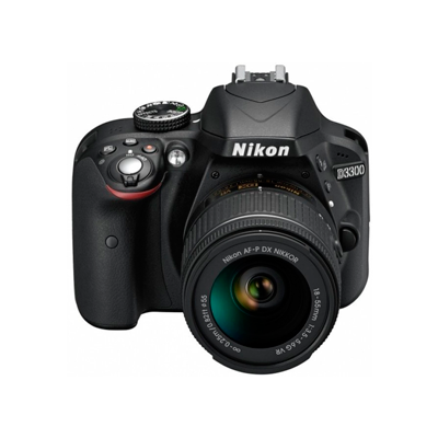 Nikon D3300 Kit 18-55mm VR II AF-P Black- фото2