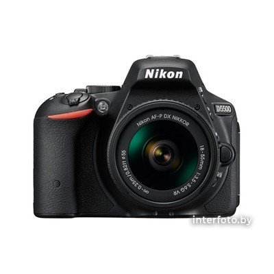 Nikon D5500 Kit 18-55mm VR II AF-P Black - фото