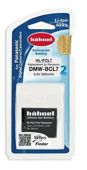 Аккумулятор Hahnel HL-PCL7 for Panasonic DMW-BCL7 630mAh - фото