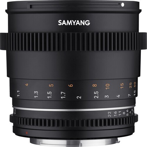 Samyang 85mm T1.5 VDSLR MK2 Canon RF - фото