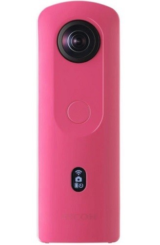 Панорамная камера VR 360 Ricoh Theta SC2 (розовая)- фото