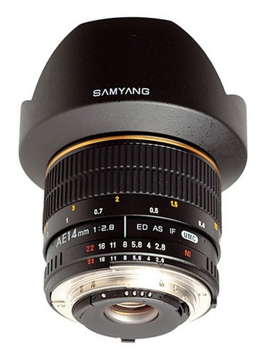 Объектив Samyang 14mm f/2.8 ED AS IF UMC AE Nikon F - фото3