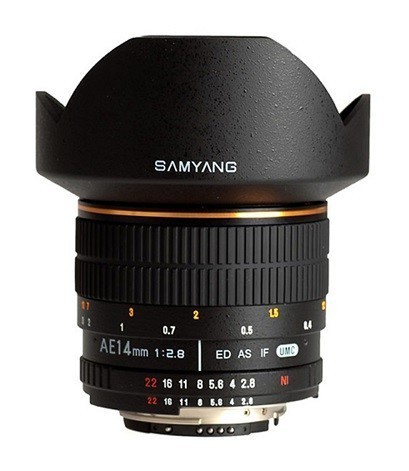 Объектив Samyang 14mm f/2.8 ED AS IF UMC AE Nikon F - фото