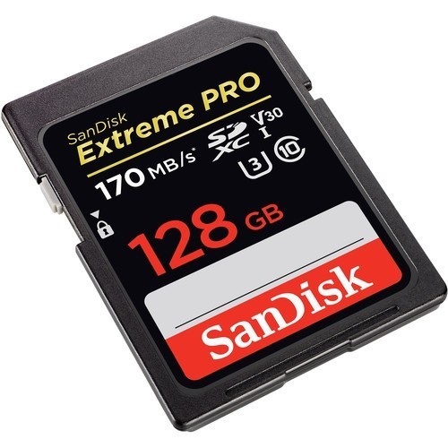 Карта памяти SanDisk Extreme Pro SDXC 128Gb 170MB/s V30 Class 10 (SDSDXXY-128G-GN4IN) - фото2