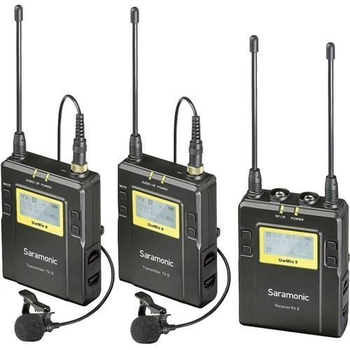 Петличная радиосистема Saramonic UwMic9 Kit2 (TX9+TX9+RX9) - фото