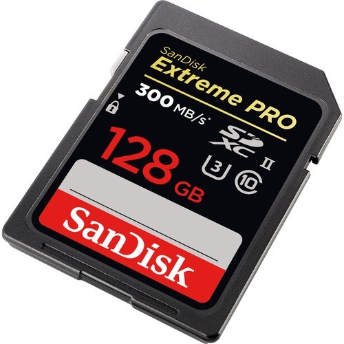 Карта памяти SanDisk Extreme Pro SDXC 128Gb 300MB/s UHS-II (SDSDXDK-128G-GN4IN) - фото2
