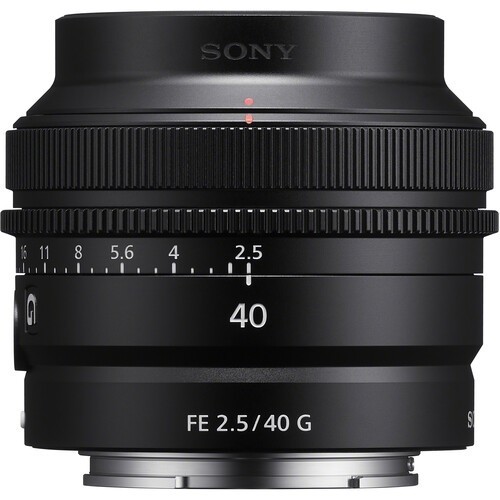 Объектив Sony FE 40mm f/2.5 G (SEL40F25G) - фото4