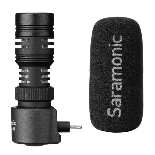 Микрофон для смартфона Saramonic SmartMic+ Di (Apple Lightning)- фото