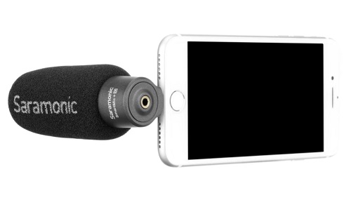 Микрофон для смартфона Saramonic SmartMic+ Di (Apple Lightning) - фото2