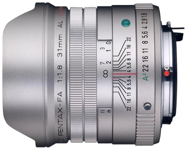 Объектив SMC Pentax FA 31mm f/1.8 AL Limited Silver - фото2