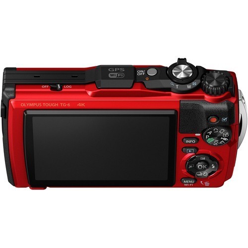 Фотоаппарат Olympus Tough TG-6 Red- фото5