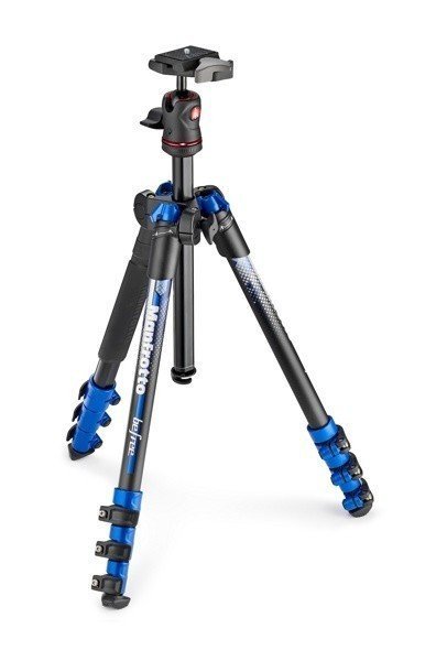 Штатив Manfrotto Befree Color Aluminium (MKBFRA4BL-BH), Blue - фото