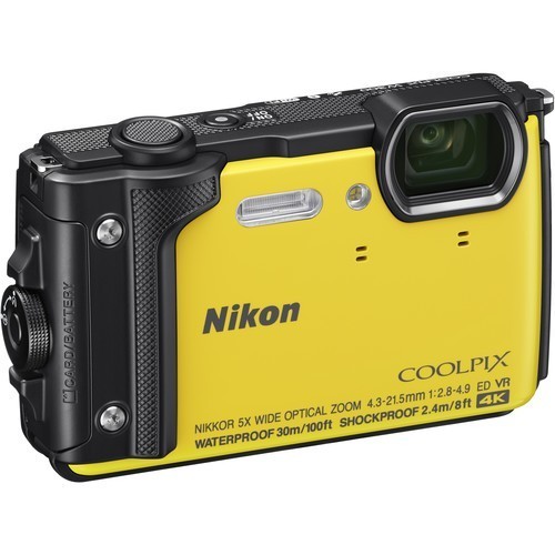 Фотоаппарат Nikon COOLPIX W300 Yellow - фото3