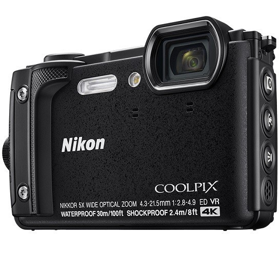 Фотоаппарат Nikon COOLPIX W300 Black - фото3