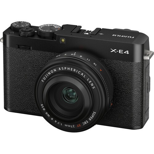 Фотоаппарат Fujifilm X-E4 Kit 27mm F2.8 WR R Black - фото5