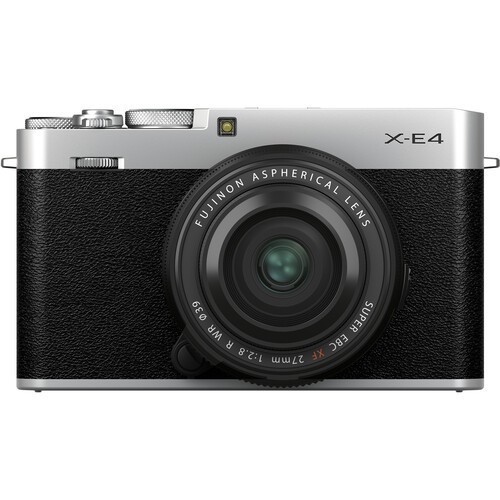 Фотоаппарат Fujifilm X-E4 Kit 27mm F2.8 WR R Silver- фото
