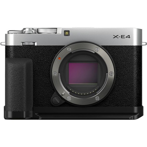 Фотоаппарат Fujifilm X-E4 ACC Kit Silver (упор и доп. хват) - фото
