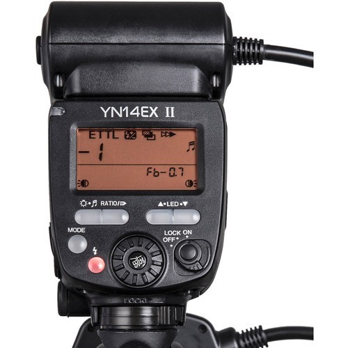 Вспышка Yongnuo YN-14EX II Macro TTL для Canon - фото2