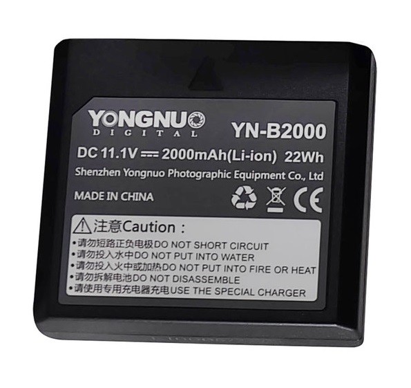 Аккумулятор Yongnuo YNB-2000 для вспышки YN686EX-RT, YN720 - фото