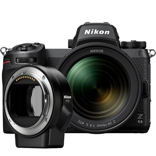 Фотоаппарат Nikon Z6 II Kit 24-70mm f/4 + adapter FTZ- фото