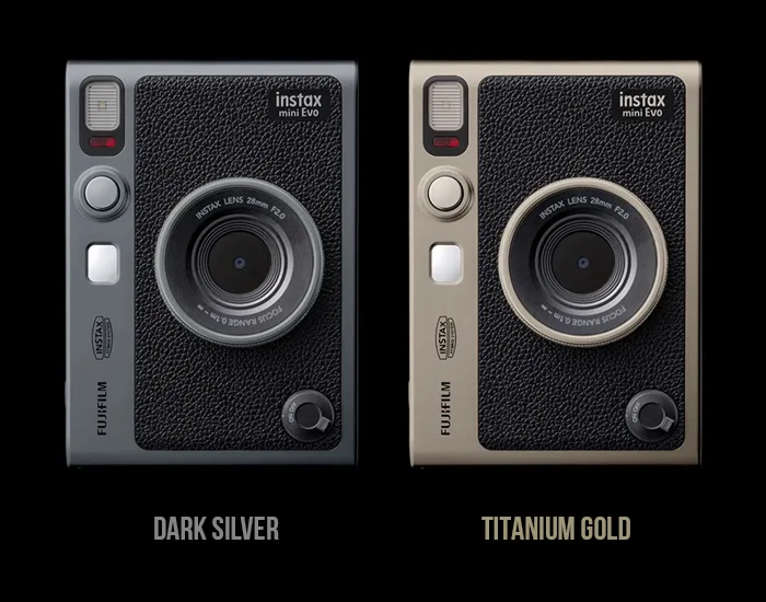 INSTAX MINI EVO Limited Edition (Silver/Gold)