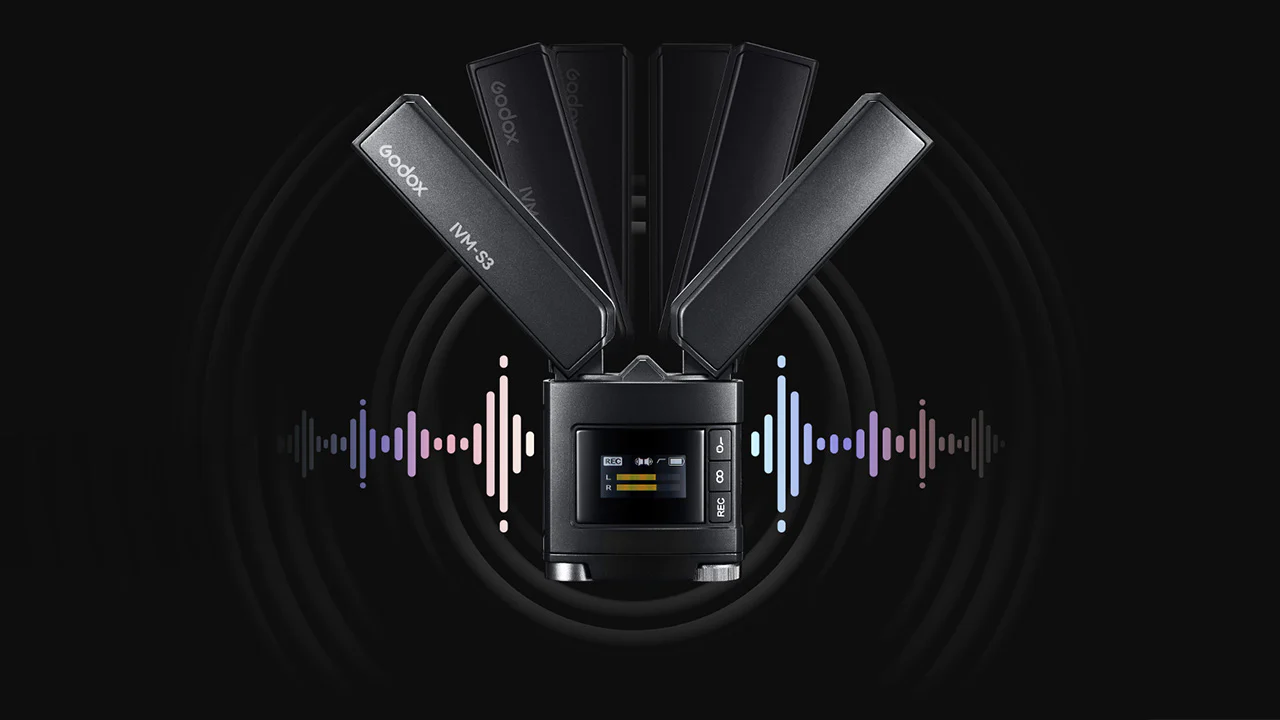Накамерный стерео-микрофон Godox IVM-S3