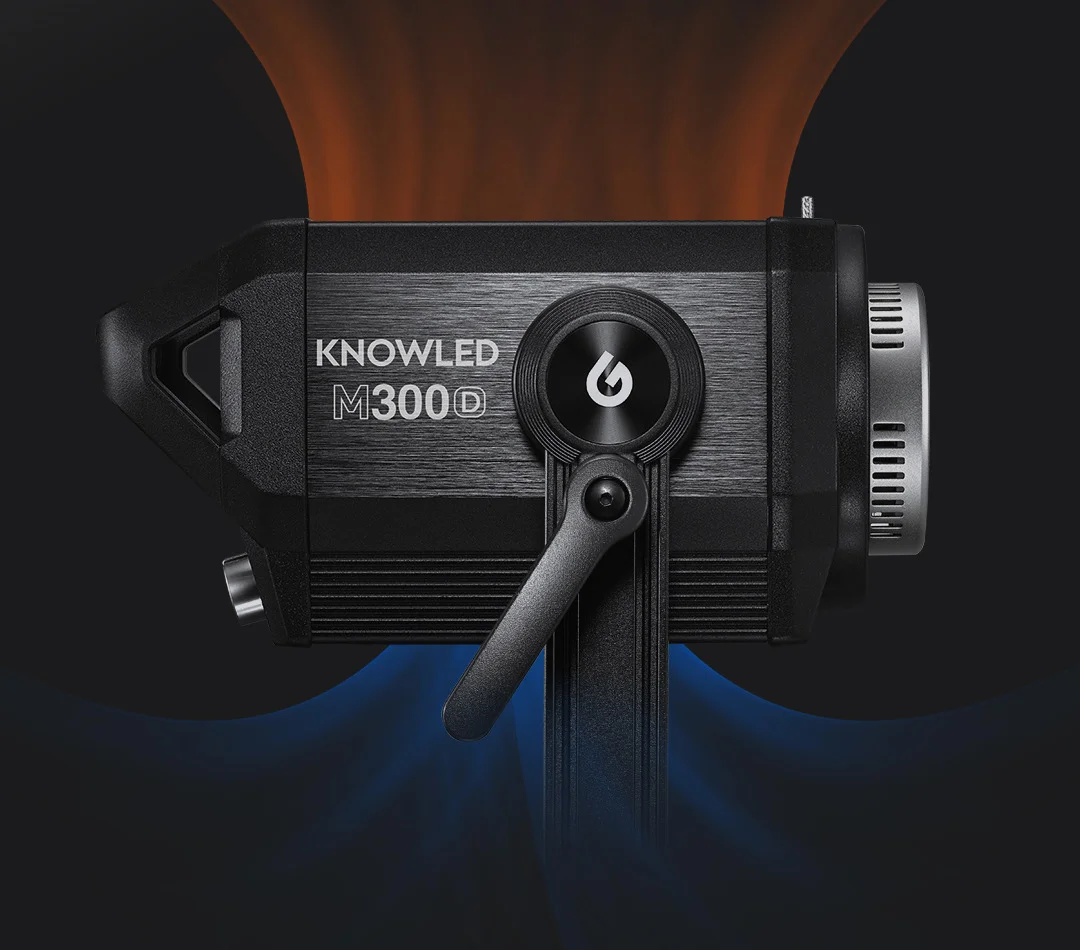 Godox M300D LED Daylight Knowled in box