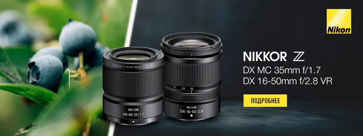 Nikon NIKKOR Z DX MC 35mm f/1.7 and NIKKOR Z DX 16-50mm f/2.8 VR