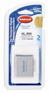 Аккумулятор Hahnel HL-004 for Panasonic CGA-S004 710mAh