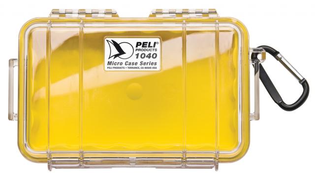 Кейс Peli 1040 Yellow/Clear - фото4