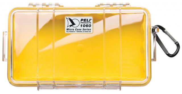 Кейс Peli 1060 Yellow/Clear - фото2