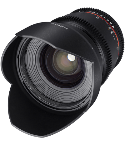 Объектив Samyang 16mm T2.2 ED AS UMC CS VDSLR Canon EF - фото4
