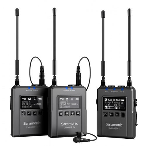 Радиосистема Saramonic UwMic9s Kit2 (TX9S+TX9S+RX9S) - фото