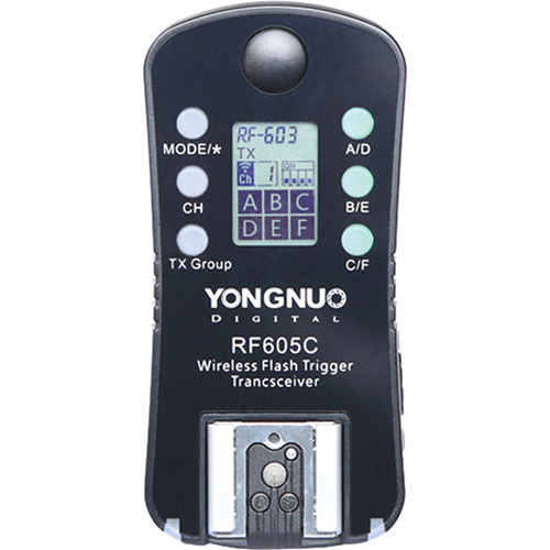 Радиосинхронизатор Yongnuo RF-605 C для Canon - фото2