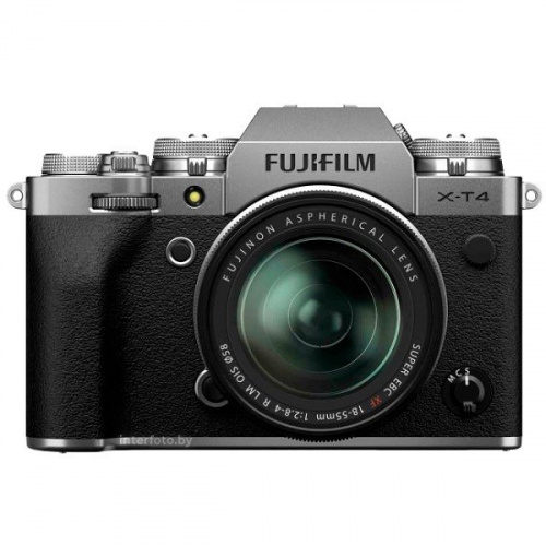 Fujifilm X-T4 Kit 18-55mm Silver - фото