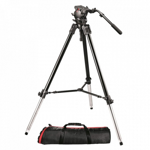 Штатив Manfrotto 526 Fluid Video Head & 528XB (526,528XBK) - фото