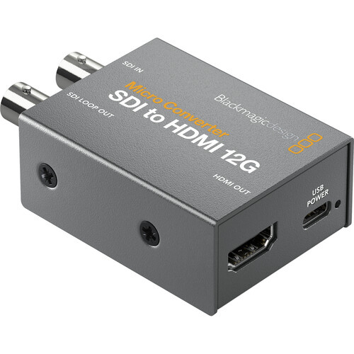 Blackmagic Micro Converter SDI to HDMI 12G PSU - фото3