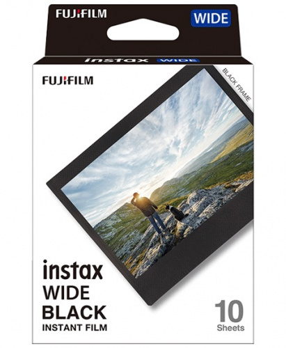 Пленка Fujifilm Instax Wide Black (10 шт.) - фото